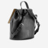 Sac à dos noir en liège pour femme