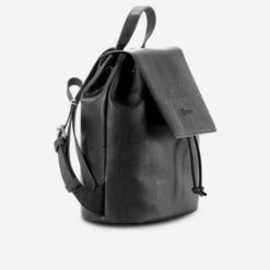 Sac à dos noir en liège pour femme