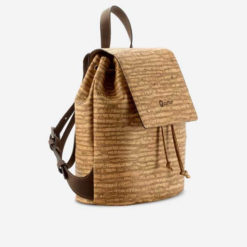 Sac à dos zèbre nature en liège pour femme