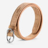 Ceinture couleur nature en liège pour femme