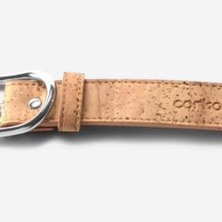 Ceinture couleur nature en liège pour femme
