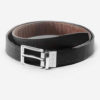 Ceinture marron et noir en liège pour homme