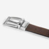 Ceinture marron et noir en liège pour homme