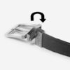 Ceinture marron et noir en liège pour homme