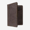 Portefeuille marron en liège pour homme