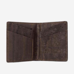 Portefeuille marron en liège pour homme