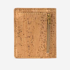 Portefeuille couleur nature en liège pour homme