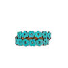 Bracelet turquoise en liège pour femme
