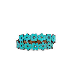 Bracelet turquoise en liège pour femme