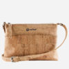 Petit sac épaule naturel en liège pour femme