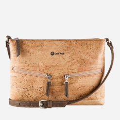 Petit sac épaule naturel en liège pour femme