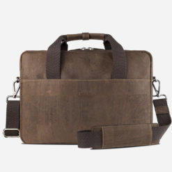 Sac épaule marron en liège mixte