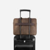 Sac épaule marron en liège mixte