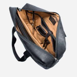 Sac épaule noir en liège mixte
