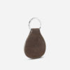 Porte-clés marron en liège pour femme et homme
