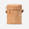 Sac épaule naturel en liège pour homme