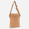 Sac épaule naturel en liège pour homme