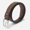 Ceinture marron en liège pour homme