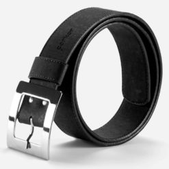 Ceinture noir en liège pour femme